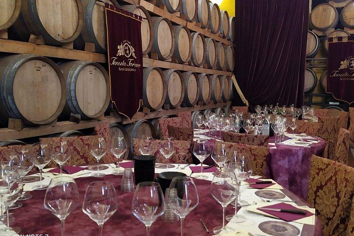 Rome to Siena and San Gimignano Day Trip: Tenuta Torciano Tasting of 10 Wines and Lunch (10/12)