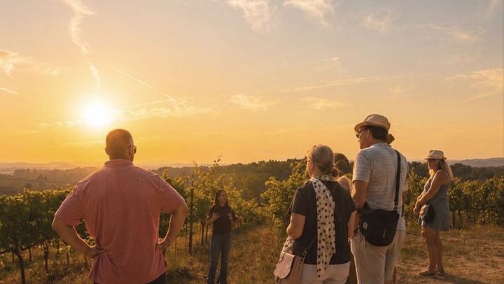 Siena Chianti Sunset at San Giorgio a Lapi: Winery Visit, Tasting and Terrace Dinner (3/12)