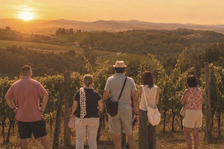 Siena Chianti Sunset at San Giorgio a Lapi: Winery Visit, Tasting and Terrace Dinner (4/12)