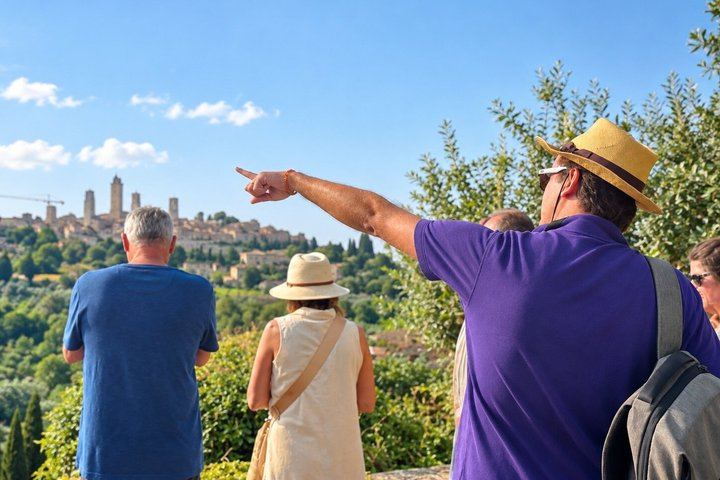 8-Seat Minivan Tour from Florence: Monteriggioni, Siena, Chianti Wine Lunch, San Gimignano (8/12)