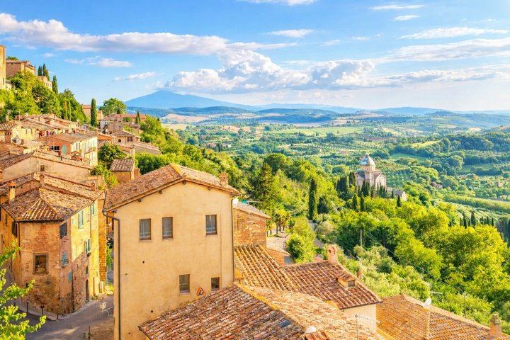 Siena Station Minivan Wine Tour: Montepulciano, Pienza, Val d'Orcia and Brunello Lunch (2/12)