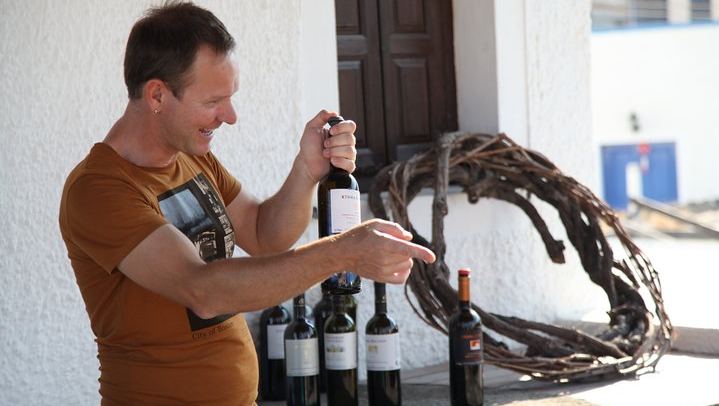 Small-Group Santorini Tour: Two Wineries and a Greek Meze Dinner, 5 Hours (3/10)