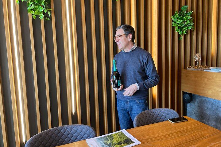 Single-Winery Prosecco Tasting from Venice: Sommelier Host, 4 Styles, Cheese Lunch (5/12)