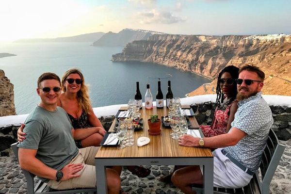 Santorini 4-Hour Small-Group Wine Tour: Argyros, Anhydrous and Karamolegos Wineries