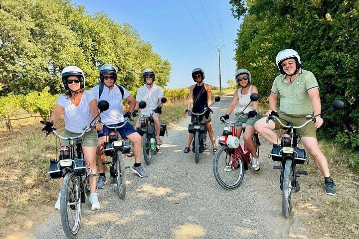 Vintage Solex Ride Through the Vineyards of Domaine des Favards, with Organic Wine Tasting (10/10)