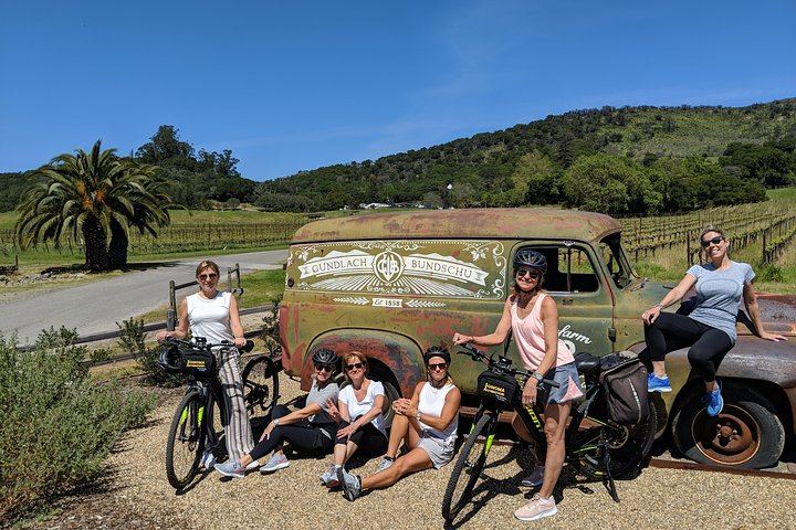 Sonoma Valley Pedal-Assist Bike Tour: Two Wineries, Picnic Lunch, Vella Cheese (1/11)