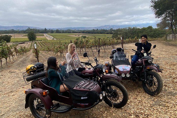 Sonoma Valley Classic Sidecar Wine Tour: Three Tastings and French-Style Picnic (5/12)
