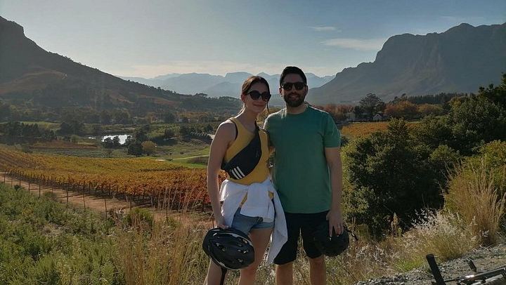 Private Half-Day E-Bike and Wine Tour in Banhoek Valley, Stellenbosch, 15-25 km (2/8)