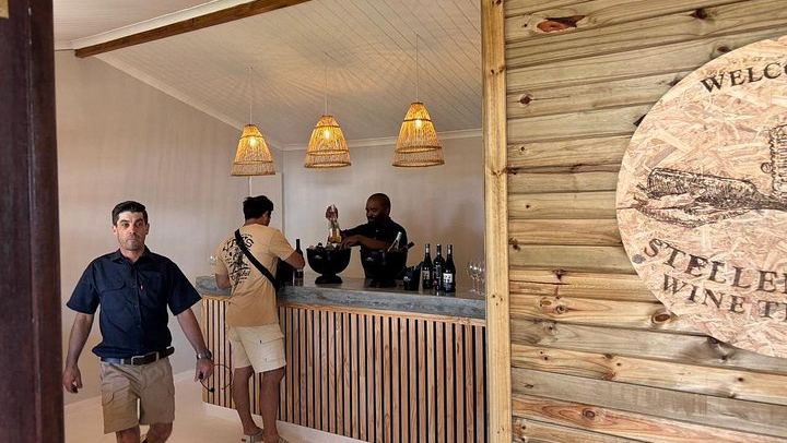 Stellenbosch Wine Tractor: Hop-On Hop-Off Tasting Tour of Golden Triangle Farms (3/7)