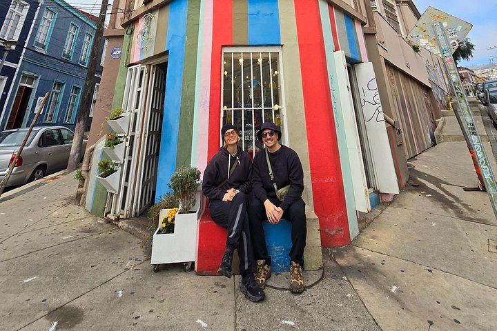 Valparaíso Street Art Downhill Walk and Casablanca Wines, Max 8 Guests from Santiago (7/12)
