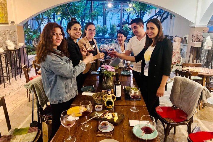 Naples Wine Tasting with Trivia Games, Campanian Grapes and Bruschetta Near Gesu Nuovo (3/12)