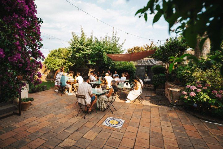 Etna Urban Winery at Sunset: Self-Guided Vineyard Trail, 1790 Cellar and Dinner (10/12)