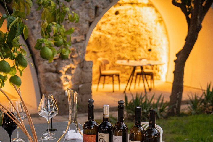 Sorrento Garden Tasting of 5 Premium Wines from Amalfi, Capri, Ischia and Vesuvius (7/12)