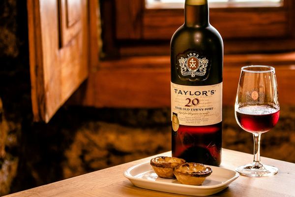 Taylor's Port Shop in Alfama, Lisbon: Three Ports with Pastel de Nata or Chocolate