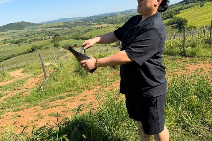 Rome to Tuscany Day Trip: Tenuta Il Quinto Tasting, Countryside Lunch and Big Bench #300 (4/12)
