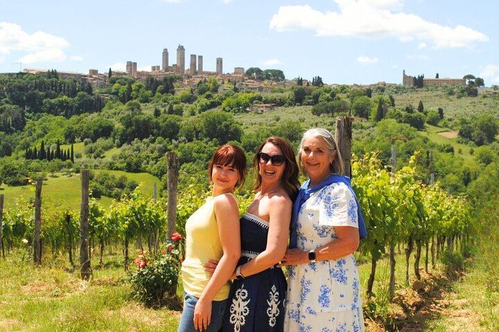 Rome to Tuscany by Train: Chianti and Vernaccia Wineries, San Gimignano (4/11)