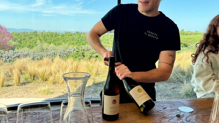 Rome to Tuscany Day Trip: Tenuta Il Quinto Tasting, Countryside Lunch and Big Bench #300 (2/12)