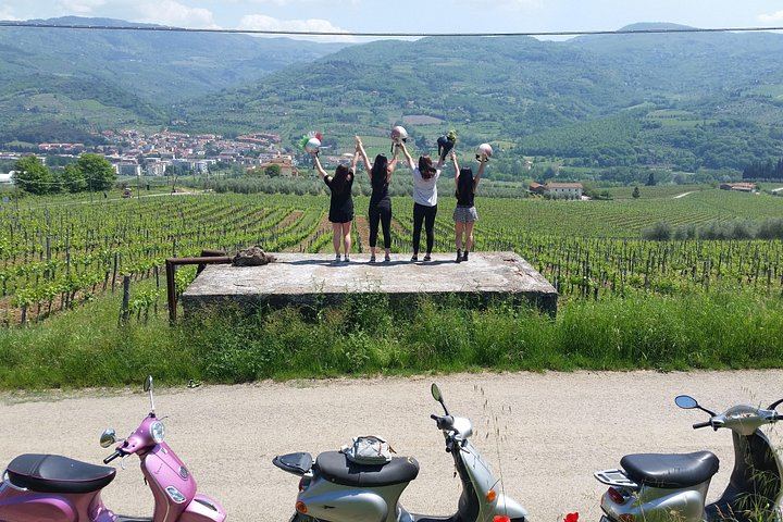 Automatic Vespa Ride in Chianti from Florence: Van Transfer, Winery and Olive Oil (8/12)