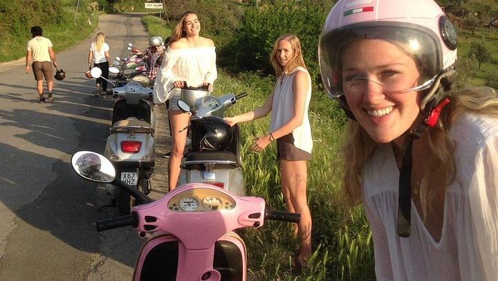 Automatic Vespa Ride in Chianti from Florence: Van Transfer, Winery and Olive Oil (1/12)