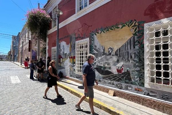 Private Valparaiso and Viña del Mar Tour with Casablanca Wine Tasting, Moai and Funicular