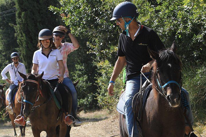 Small-Group Horseback Ride with Winery Lunch and San Gimignano Visit (4/12)
