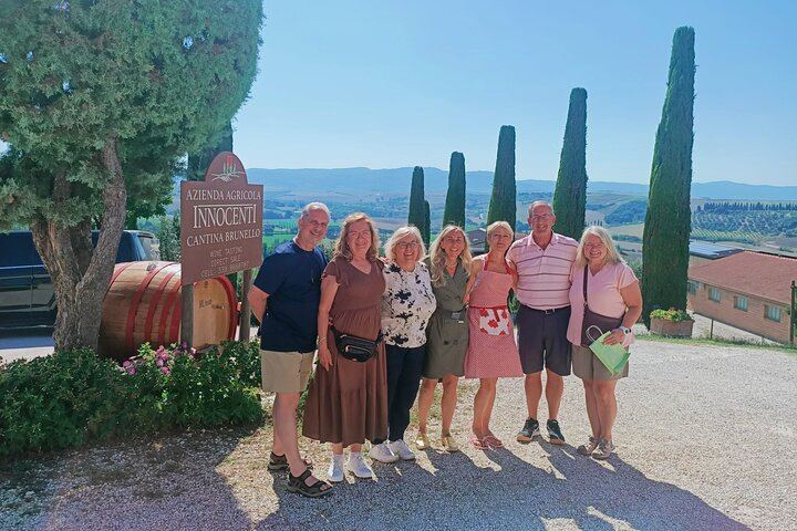 Florence Small Group of 6: Boutique Brunello Farm Lunch, Val d'Orcia and Montepulciano (3/12)