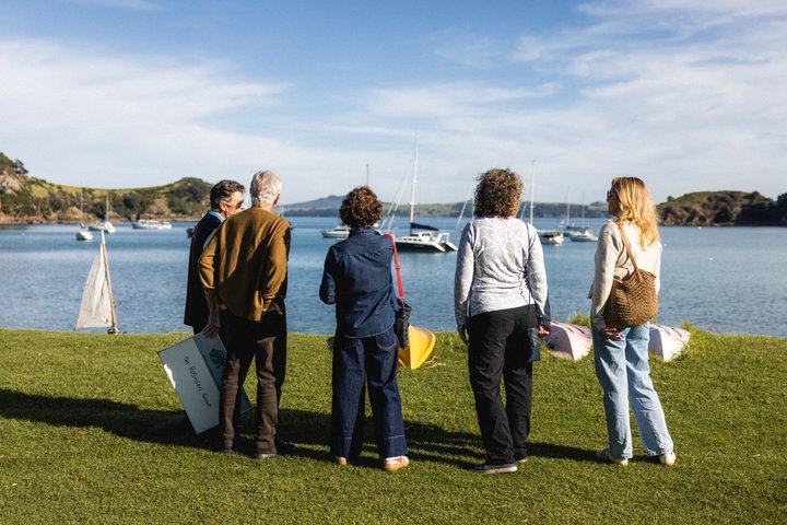 Waiheke Half-Day Scenic Wine Tour: Two Vineyards, Platter Lunch, 12pm Ferry (2/11)