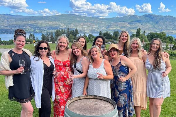 West Kelowna Half-Day Guided Wine Tour: Volcanic Hills, Frind, Mt. Boucherie, Black Swift