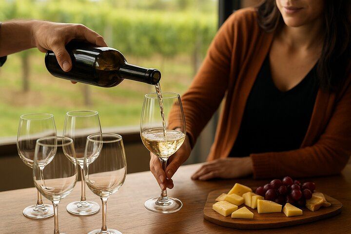 Niagara Wine, Cheese and Chocolate Tasting: 6 Hours, 5 Wineries, Picnic Board Lunch (1/5)