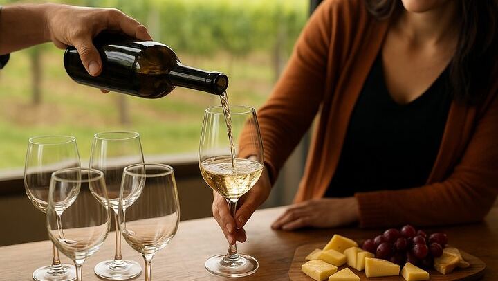 Niagara Wine, Cheese and Chocolate Tasting: 6 Hours, 5 Wineries, Picnic Board Lunch (1/5)