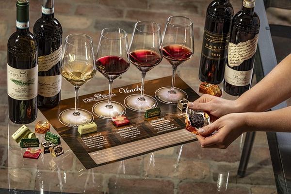 Barolo Estate in Monforte d'Alba: 11-Hectare Vineyard Visit, Wine and Venchi Chocolate