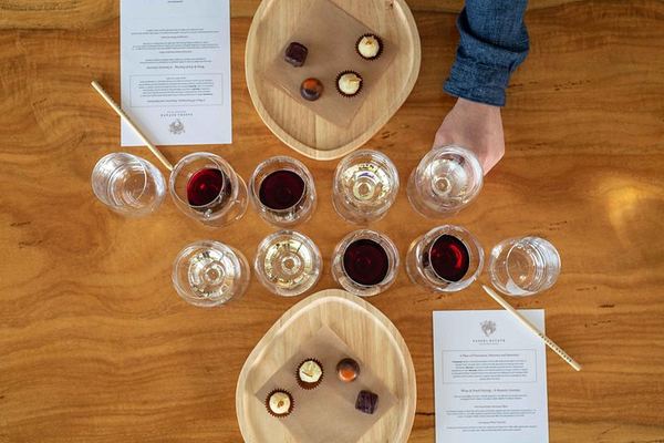 Passel Estate Wine and Chocolate Bonbon Pairing in Margaret River Tasting Room