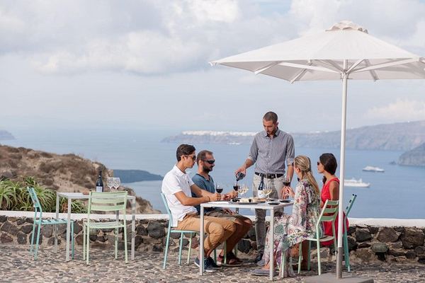 Santorini Wine Roads Signature Tour, Morning or Sunset, with Barrel Tasting