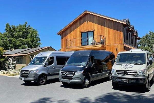 Wine Tour Pros Sprinter Van Wine Tour in Napa and Sonoma, Up to 14 Guests