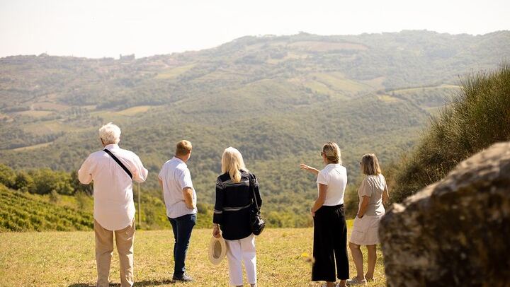 Biodynamic Winery Tour and Seated Six-Wine Tasting at Corte Pavone, Montalcino (1/10)