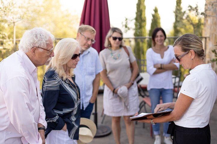 Biodynamic Winery Tour and Seated Six-Wine Tasting at Corte Pavone, Montalcino (6/10)
